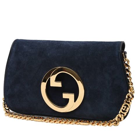 borsa gucci camoscio blu|Gucci borse.